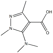 5-(dimethylamino)-1,3-dimethyl-1H-pyrazole-4-carboxylic acid|