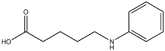 5-(phenylamino)pentanoic acid Structure