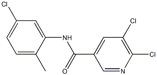 5,6-dichloro-N-(5-chloro-2-methylphenyl)pyridine-3-carboxamide