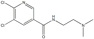 5,6-dichloro-N-[2-(dimethylamino)ethyl]pyridine-3-carboxamide