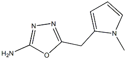 5-[(1-methyl-1H-pyrrol-2-yl)methyl]-1,3,4-oxadiazol-2-amine