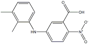  5-[(2,3-dimethylphenyl)amino]-2-nitrobenzoic acid