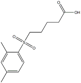 5-[(2,4-dimethylbenzene)sulfonyl]pentanoic acid