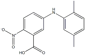  5-[(2,5-dimethylphenyl)amino]-2-nitrobenzoic acid