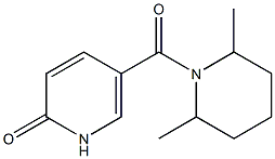  5-[(2,6-dimethylpiperidin-1-yl)carbonyl]-1,2-dihydropyridin-2-one