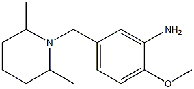 5-[(2,6-dimethylpiperidin-1-yl)methyl]-2-methoxyaniline