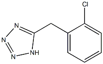 5-[(2-chlorophenyl)methyl]-1H-1,2,3,4-tetrazole Structure