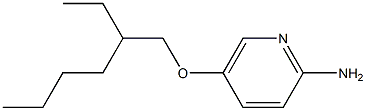 5-[(2-ethylhexyl)oxy]pyridin-2-amine Structure