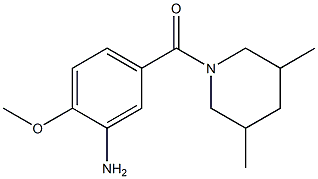 5-[(3,5-dimethylpiperidin-1-yl)carbonyl]-2-methoxyaniline|