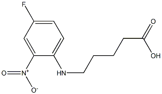 5-[(4-fluoro-2-nitrophenyl)amino]pentanoic acid