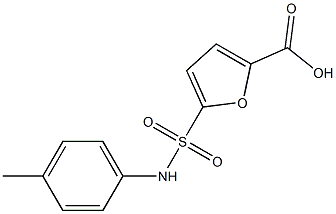 5-[(4-methylphenyl)sulfamoyl]furan-2-carboxylic acid|