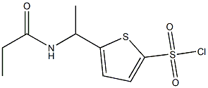 5-[1-(propionylamino)ethyl]thiophene-2-sulfonyl chloride