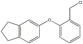 5-[2-(chloromethyl)phenoxy]-2,3-dihydro-1H-indene