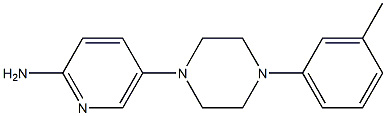 5-[4-(3-methylphenyl)piperazin-1-yl]pyridin-2-amine