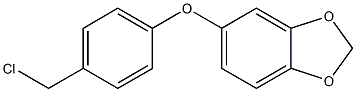 5-[4-(chloromethyl)phenoxy]-2H-1,3-benzodioxole
