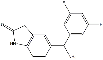 5-[amino(3,5-difluorophenyl)methyl]-2,3-dihydro-1H-indol-2-one|