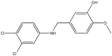 5-{[(3,4-dichlorophenyl)amino]methyl}-2-methoxyphenol