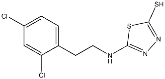 5-{[2-(2,4-dichlorophenyl)ethyl]amino}-1,3,4-thiadiazole-2-thiol