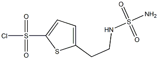 5-{2-[(aminosulfonyl)amino]ethyl}thiophene-2-sulfonyl chloride