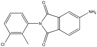 5-amino-2-(3-chloro-2-methylphenyl)-2,3-dihydro-1H-isoindole-1,3-dione