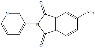 5-amino-2-(pyridin-3-yl)-2,3-dihydro-1H-isoindole-1,3-dione|