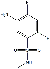  5-amino-2,4-difluoro-N-methylbenzene-1-sulfonamide