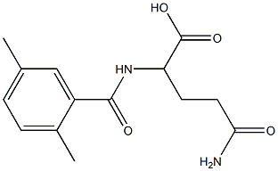 5-amino-2-[(2,5-dimethylbenzoyl)amino]-5-oxopentanoic acid