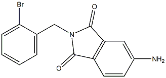5-amino-2-[(2-bromophenyl)methyl]-2,3-dihydro-1H-isoindole-1,3-dione