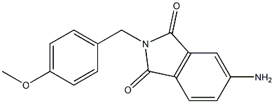 5-amino-2-[(4-methoxyphenyl)methyl]-2,3-dihydro-1H-isoindole-1,3-dione