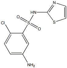 5-amino-2-chloro-N-(1,3-thiazol-2-yl)benzene-1-sulfonamide