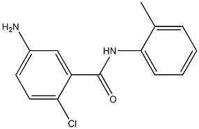 5-amino-2-chloro-N-(2-methylphenyl)benzamide Structure