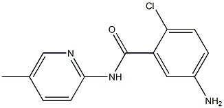 5-amino-2-chloro-N-(5-methylpyridin-2-yl)benzamide Structure