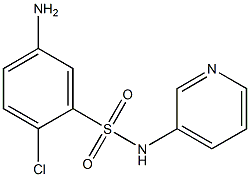 5-amino-2-chloro-N-(pyridin-3-yl)benzene-1-sulfonamide Structure