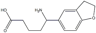 5-amino-5-(2,3-dihydro-1-benzofuran-5-yl)pentanoic acid