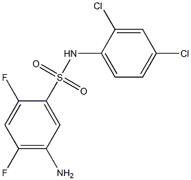 5-amino-N-(2,4-dichlorophenyl)-2,4-difluorobenzene-1-sulfonamide