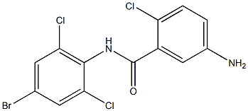 5-amino-N-(4-bromo-2,6-dichlorophenyl)-2-chlorobenzamide