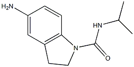 5-amino-N-(propan-2-yl)-2,3-dihydro-1H-indole-1-carboxamide Structure