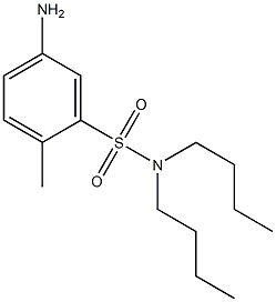 5-amino-N,N-dibutyl-2-methylbenzene-1-sulfonamide Structure