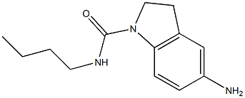 5-amino-N-butyl-2,3-dihydro-1H-indole-1-carboxamide Structure