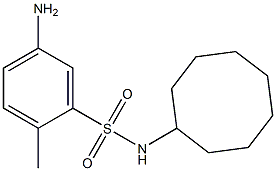 5-amino-N-cyclooctyl-2-methylbenzene-1-sulfonamide