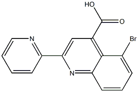 5-bromo-2-pyridin-2-ylquinoline-4-carboxylic acid