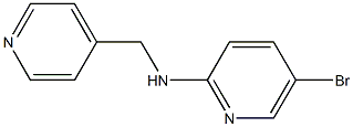 5-bromo-N-(pyridin-4-ylmethyl)pyridin-2-amine Structure