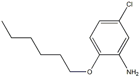 5-chloro-2-(hexyloxy)aniline Structure