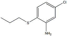 5-chloro-2-(propylsulfanyl)aniline