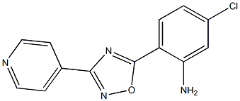 5-chloro-2-[3-(pyridin-4-yl)-1,2,4-oxadiazol-5-yl]aniline