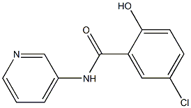 5-chloro-2-hydroxy-N-(pyridin-3-yl)benzamide Structure