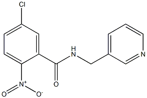 5-chloro-2-nitro-N-(pyridin-3-ylmethyl)benzamide