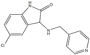 5-chloro-3-[(pyridin-4-ylmethyl)amino]-2,3-dihydro-1H-indol-2-one