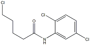 5-chloro-N-(2,5-dichlorophenyl)pentanamide 结构式