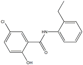 5-chloro-N-(2-ethylphenyl)-2-hydroxybenzamide|